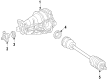 Diagram for Mercedes-Benz GL550 Driveshaft - 164-410-33-02