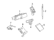 Diagram for 2007 Mercedes-Benz ML320 Engine Control Module - 642-150-54-41-80