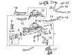 Diagram for 2023 Mercedes-Benz S580e Battery Trays - 223-620-43-00