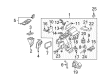 Diagram for Mercedes-Benz GLE63 AMG A/C Hose - 251-832-00-94-64