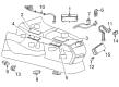 Diagram for 2022 Mercedes-Benz EQS 450+ A/C Switch - 206-900-40-16