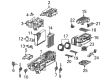 Diagram for 1998 Mercedes-Benz E300 HVAC Heater Blend Door Actuator - 202-800-01-75