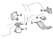 Diagram for Mercedes-Benz S320 Engine Mount - 140-242-10-01