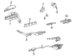 Diagram for 1998 Mercedes-Benz C230 Catalytic Converter - 202-490-96-19-80