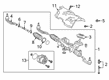 Diagram for 2021 Mercedes-Benz A35 AMG Rack and Pinions - 177-460-10-01-64