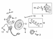 Diagram for 2022 Mercedes-Benz GLE53 AMG Brake Caliper - 463-421-22-00