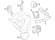 Diagram for 2023 Mercedes-Benz Sprinter 3500 Engine Mount - 654-224-17-00