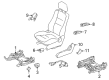 Diagram for 2001 Mercedes-Benz E430 Power Seat Switch - 202-910-98-85