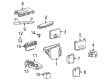 Diagram for Mercedes-Benz C320 Transmission Control Module - 032-545-12-32-80