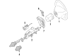 Diagram for Mercedes-Benz SL63 AMG Steering Wheel - 230-460-18-76-9E38