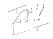 Diagram for 2010 Mercedes-Benz C300 Door Moldings - 204-725-32-65