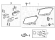 Diagram for Mercedes-Benz AMG GT R Light Control Module - 176-900-41-04