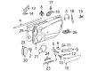 Diagram for 2005 Mercedes-Benz SLK350 Door Screws - 001-984-57-29-64