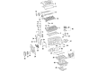 Diagram for 2015 Mercedes-Benz SL400 Engine Mount - 212-240-08-18