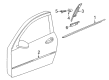 Diagram for 2012 Mercedes-Benz C250 Door Moldings - 204-725-28-65