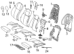 Diagram for 2020 Mercedes-Benz C63 AMG S Seat Cushion Pad - 205-910-94-22