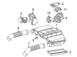 Diagram for 2004 Mercedes-Benz CL500 Air Intake Hose - 113-094-26-82