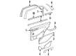 Diagram for 1988 Mercedes-Benz 420SEL Door Armrest - 126-970-12-01-7095