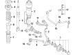 Diagram for Mercedes-Benz E350 Shock Absorber - 211-323-94-00