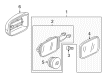 Diagram for 2002 Mercedes-Benz S600 Mirror Cover - 220-810-01-64-5941