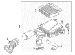 Diagram for 2018 Mercedes-Benz SL65 AMG Air Filter Box - 279-090-20-01