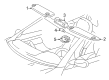 Diagram for 1999 Mercedes-Benz SLK230 Interior Lights - 170-820-00-01