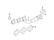 Diagram for Mercedes-Benz Exhaust Nut - 120-142-00-72