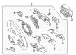 Diagram for 2018 Mercedes-Benz GLE43 AMG Steering Wheel - 000-460-53-03-9E38