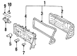 Diagram for 1985 Mercedes-Benz 300D Tail Light Lens - 123-820-31-66