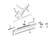 Diagram for Mercedes-Benz CLK500 Pillar Panels - 209-690-16-62