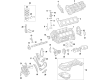 Diagram for 2011 Mercedes-Benz SL550 Engine Mount - 230-240-08-18