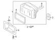 Diagram for 2005 Mercedes-Benz G55 AMG Daytime Running Lights - 002-820-28-56-64