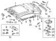 Diagram for 2021 Mercedes-Benz AMG GT 63 Interior Lights - 000-900-65-17-9051