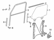 Diagram for 2020 Mercedes-Benz G550 Weather Strip - 463-725-20-00