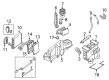 Diagram for 2011 Mercedes-Benz E350 A/C Hose - 204-830-52-16