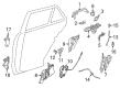 Diagram for 2012 Mercedes-Benz ML550 Door Hinge - 166-730-02-37