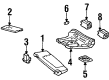 Diagram for 1999 Mercedes-Benz SL600 Interior Lights - 129-820-10-01-9116