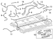 Diagram for Mercedes-Benz EQE 350+ SUV Ground Cables - 000-540-36-14