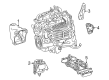 Diagram for 2024 Mercedes-Benz C300 Engine Mount - 654-223-64-00