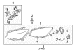 Diagram for 2019 Mercedes-Benz CLA250 Headlight - 117-820-02-61