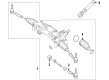 Diagram for 2018 Mercedes-Benz S63 AMG Rack and Pinions - 222-460-63-01