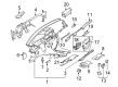 Diagram for 2010 Mercedes-Benz CL550 Instrument Cluster - 216-680-39-87-8L50