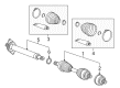 Diagram for Mercedes-Benz CV Joint - 246-360-52-01