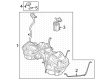 Diagram for Mercedes-Benz SL55 AMG Fuel Tank Strap - 232-470-26-00