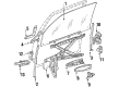 Diagram for 1991 Mercedes-Benz 560SEC Window Regulator - 126-720-25-46