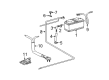 Diagram for Mercedes-Benz S600 Ground Cables - 220-540-00-31-98