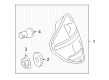 Diagram for 2010 Mercedes-Benz SLK300 Tail Light - 171-820-06-64