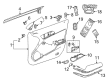 Diagram for Mercedes-Benz CLA45 AMG Weather Strip - 117-725-01-65