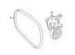 Diagram for 2021 Mercedes-Benz GLA45 AMG Drive Belt - 139-993-00-00