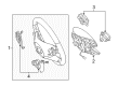 Diagram for 2013 Mercedes-Benz E550 Steering Wheel - 172-460-29-03-9E38